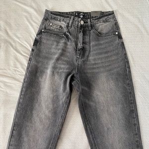 Missguided petite high waisted jeans